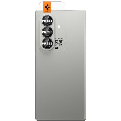Комплект захисних стекол Spigen (SGP) Optik Pro Lens Protector для Samsung Galaxy Fold 7 (AGL09581) - Black