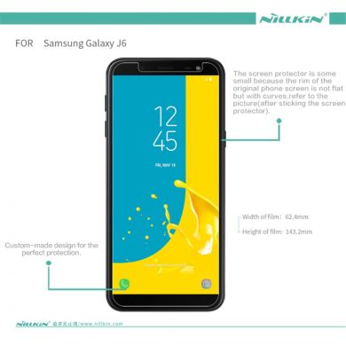 Антибликовая пленка NILLKIN Matte для Samsung Galaxy J6 2018 (J600)