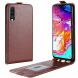 Чехол Deexe Flip Case для Samsung Galaxy A70 (A705) - Brown. Фото 1 из 4