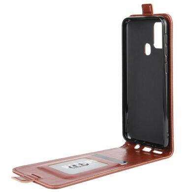 Чехол Deexe Flip Case для Samsung Galaxy M31 (M315) - Brown