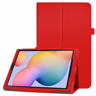 Чехол Deexe Folder Style для Samsung Galaxy Tab S6 lite / S6 Lite (2022/2024) - Red