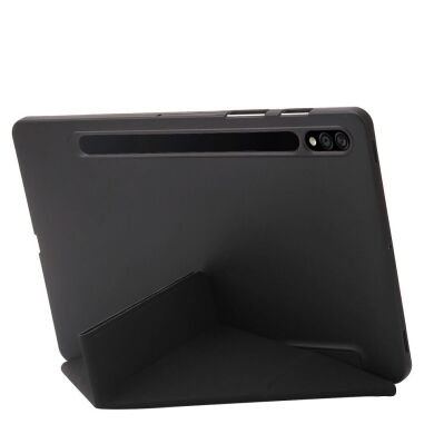 Чехол Deexe Origami Series для Samsung Galaxy Tab S9 Plus (X810/816) - Black