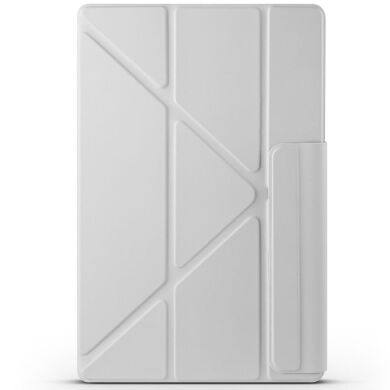 Чeхол Deexe Origami Series для Samsung Galaxy Tab S9 / S9 FE / S10 FE (X710/716/510/516/520/526) - Grey