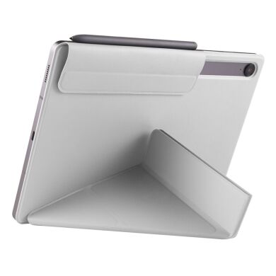 Чeхол Deexe Origami Series для Samsung Galaxy Tab S9 / S9 FE / S10 FE (X710/716/510/516/520/526) - Grey