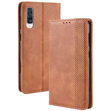 Чохол Deexe Retro Style для Samsung Galaxy A50 (A505) / A30s (A307) / A50s - Brown