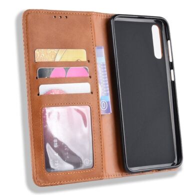 Чохол Deexe Retro Style для Samsung Galaxy A50 (A505) / A30s (A307) / A50s - Brown