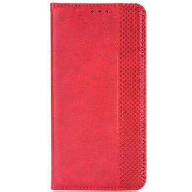 Чехол Deexe Retro Style для Samsung Galaxy S25 FE (S731) - Red