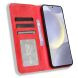 Чехол Deexe Retro Style для Samsung Galaxy S25 FE (S731) - Red. Фото 6 из 18
