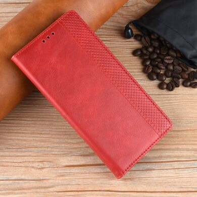 Чехол Deexe Retro Style для Samsung Galaxy S25 FE (S731) - Red