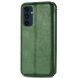 Чохол Deexe Rhombus Wallet для Samsung Galaxy A16 (A165) - Green