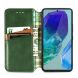 Чохол Deexe Rhombus Wallet для Samsung Galaxy A16 (A165) - Green