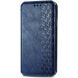 Чохол Deexe Rhombus Wallet для Samsung Galaxy S26 FE - Blue