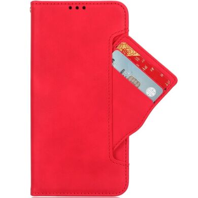 Чохол Deexe Wallet Stand для Samsung Galaxy A35 (A356) - Red