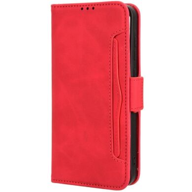 Чехол Deexe Wallet Stand для Samsung Galaxy A35 (A356) - Red