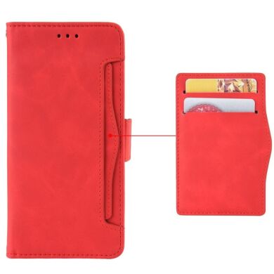 Чохол Deexe Wallet Stand для Samsung Galaxy A35 (A356) - Red