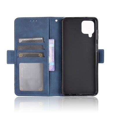 Чохол Deexe Wallet Stand для Samsung Galaxy M32 (M325) - Blue