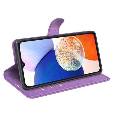 Чехол-книжка Deexe Book Type для Samsung Galaxy M14 (M146) - Purple