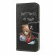Чехол-книжка Deexe Color Wallet для Samsung Galaxy A10 (A105) - Angry Bear and It's Warning. Фото 4 из 5