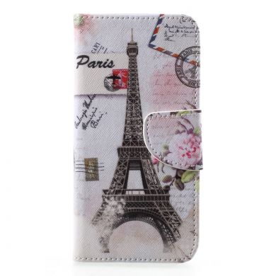 Чохол-книжка Deexe Color Wallet для Samsung Galaxy A6 2018 (A600) - Eiffel Tower