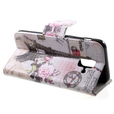 Чохол-книжка Deexe Color Wallet для Samsung Galaxy A6 2018 (A600) - Eiffel Tower