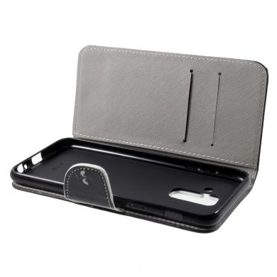 Чохол-книжка Deexe Color Wallet для Samsung Galaxy A6+ 2018 (A605) - Don`t Touch My Phone B