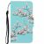 Чехол-книжка Deexe Color Wallet для Samsung Galaxy M11 (M115) - Pink Flowers