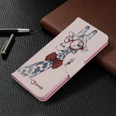 Чехол-книжка Deexe Color Wallet для Samsung Galaxy S20 Ultra (G988) - Giraffe