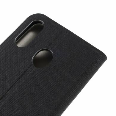 Чохол-книжка Deexe Lines Texture для Samsung Galaxy M20 (M205) - Black