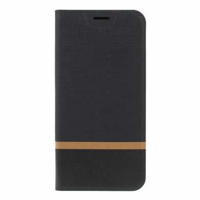 Чохол-книжка Deexe Lines Texture для Samsung Galaxy M20 (M205) - Black