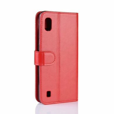 Чехол-книжка Deexe Wallet Style для Samsung Galaxy A10 (A105) - Red
