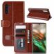 Чохол-книжка Deexe Wallet Style для Samsung Galaxy Note 10 - Brown