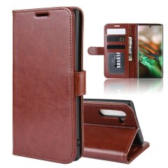 Чохол-книжка Deexe Wallet Style для Samsung Galaxy Note 10 - Brown
