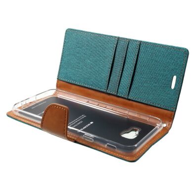 Чохол-книжка MERCURY Canvas Diary для Samsung Galaxy J4+ (J415), Green