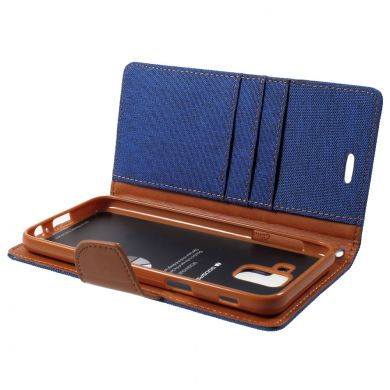 Чохол-книжка MERCURY Canvas Diary для Samsung Galaxy J6 2018 (J600), Baby Blue