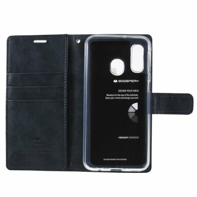 Чохол-книжка MERCURY Classic Wallet для Samsung Galaxy A40 (А405) - Dark Blue