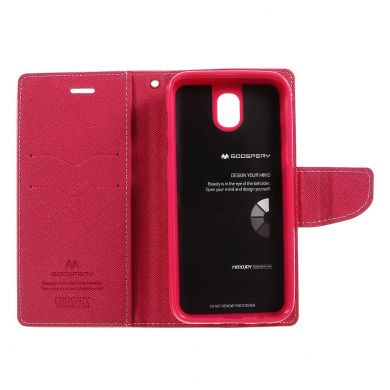 Чохол-книжка MERCURY Fancy Diary для Samsung Galaxy J5 2017 (J530), Рожевий