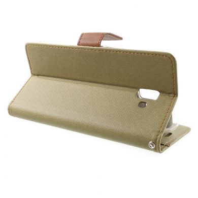 Чохол-книжка ROAR KOREA Cloth Texture для Samsung Galaxy J6+ (J610) - Khaki