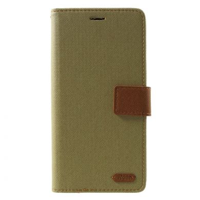 Чохол-книжка ROAR KOREA Cloth Texture для Samsung Galaxy J6+ (J610) - Khaki