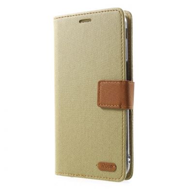 Чохол-книжка ROAR KOREA Cloth Texture для Samsung Galaxy J6+ (J610) - Khaki