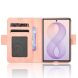 Чехол-книжка с карманами Deexe Wallet Stand (Pencil Slot) для Samsung Galaxy Fold 8 - Pink. Фото 2 из 6