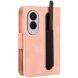 Чехол-книжка с карманами Deexe Wallet Stand (Pencil Slot) для Samsung Galaxy Fold 8 - Pink. Фото 6 из 6
