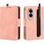 Чехол-книжка с карманами Deexe Wallet Stand (Pencil Slot) для Samsung Galaxy Fold 8 - Pink