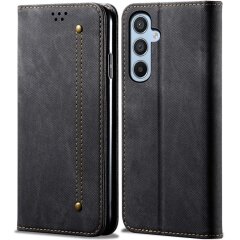 Чехол-книжка UniCase Jeans Wallet для Samsung Galaxy S25 (S931) - Black