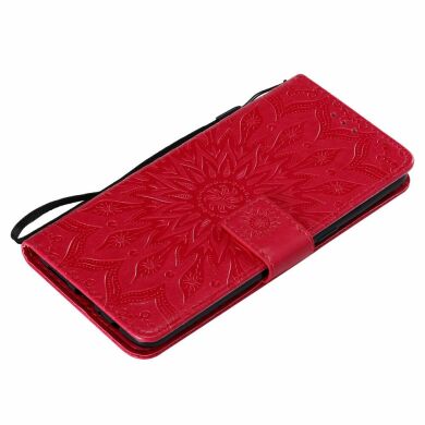 Чехол-книжка UniCase SunFlower Pattern для Samsung Galaxy A10s (A107) - Rose