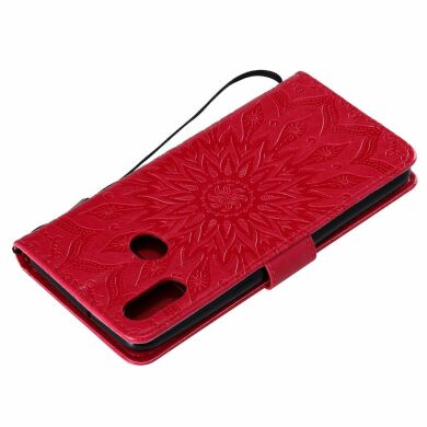 Чехол-книжка UniCase SunFlower Pattern для Samsung Galaxy A10s (A107) - Rose