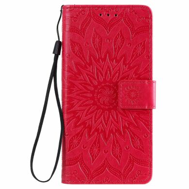 Чехол-книжка UniCase SunFlower Pattern для Samsung Galaxy A10s (A107) - Rose