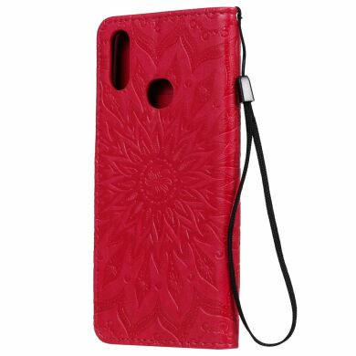 Чехол-книжка UniCase SunFlower Pattern для Samsung Galaxy A10s (A107) - Rose