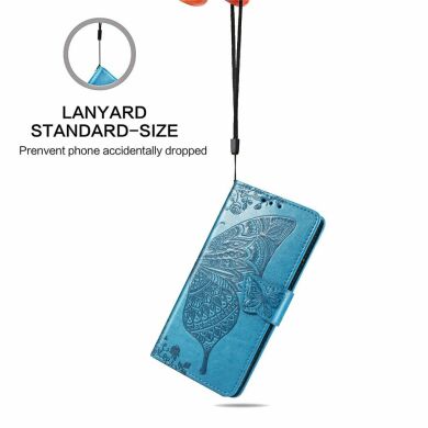 Чохол UniCase Butterfly Pattern для Samsung Galaxy M31 (M315), Blue