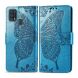 Чехол UniCase Butterfly Pattern для Samsung Galaxy M31 (M315) - Blue. Фото 1 из 12