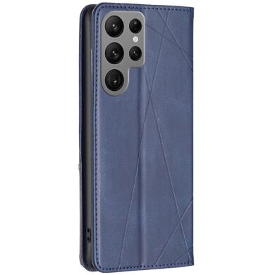 Чехол UniCase Geometric Pattern для Samsung Galaxy S25 Ultra (S938) - Blue